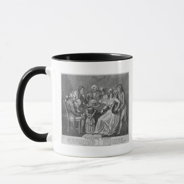 Twelfth Night, 1794 Mug (Left)