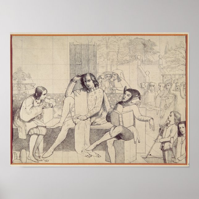 Twelfth Night, c.1850 Poster (Front)