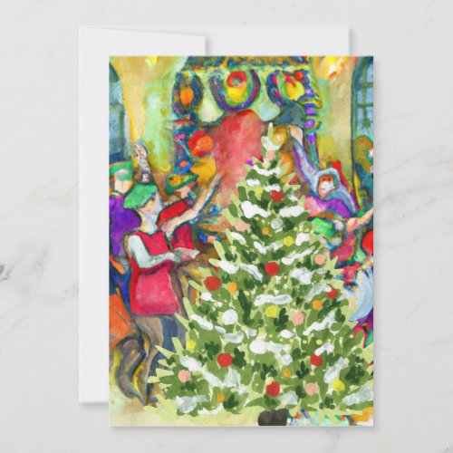 Twelfth Night Holiday Card