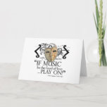 Twelfth Night Music Quote Card