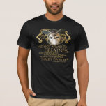 Twelfth Night Quote (Gold Version) T-Shirt