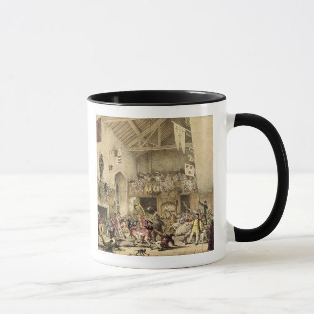 Twelfth Night Revels in the Great Hall, Haddon Hal Mug (Right)