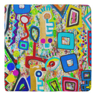 Twelve 20 Marble Trivet