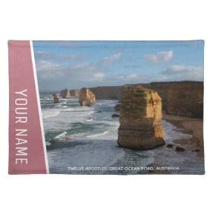 Twelve Apostles Great Ocean Road Australia Photo Cloth Placemat