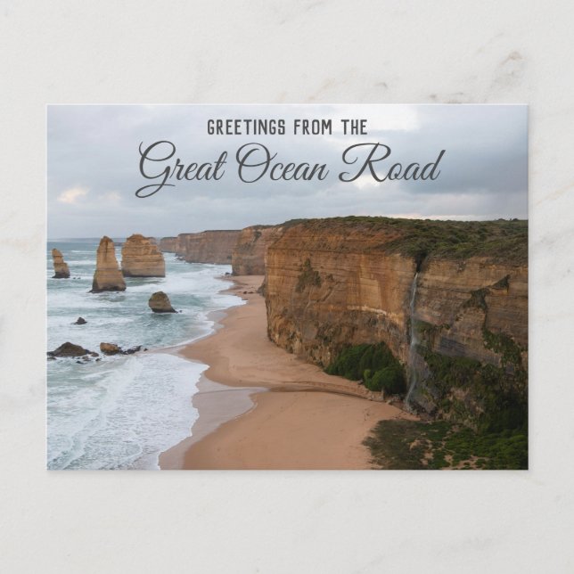 Twelve Apostles Great Ocean Road Australia Postcard (Front)