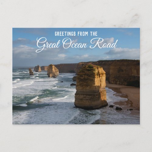Twelve Apostles Great Ocean Road Australia Postcard