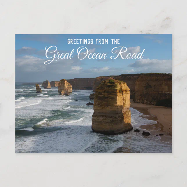 Twelve Apostles Great Ocean Road Australia Postcard | Zazzle