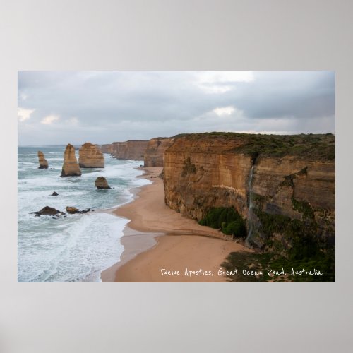 Twelve Apostles Great Ocean Road Australia Poster