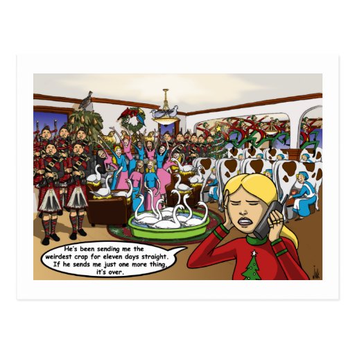 Twelve days of Christmas Card | Zazzle