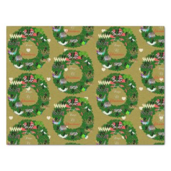 Twelve Days Of Christmas Holiday Tissue Paper by CreativeMastermind at Zazzle