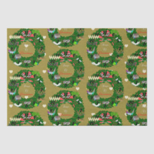 Twelve Days of Christmas Holiday Tissue Paper