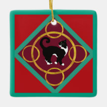 Twelve Days Of Christmas with Cat 5th Day