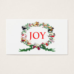 Twelve Dogs of Christmas Gift Tag