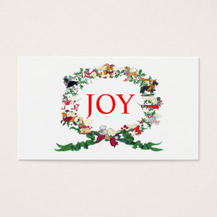 Twelve Dogs of Christmas Gift Tag