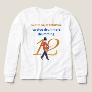 Twelve Drummers Drumming Tri-Blend Shirts