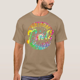 Twelve Ever Awesome I Am 12 Year Old Happy Birthda T-Shirt