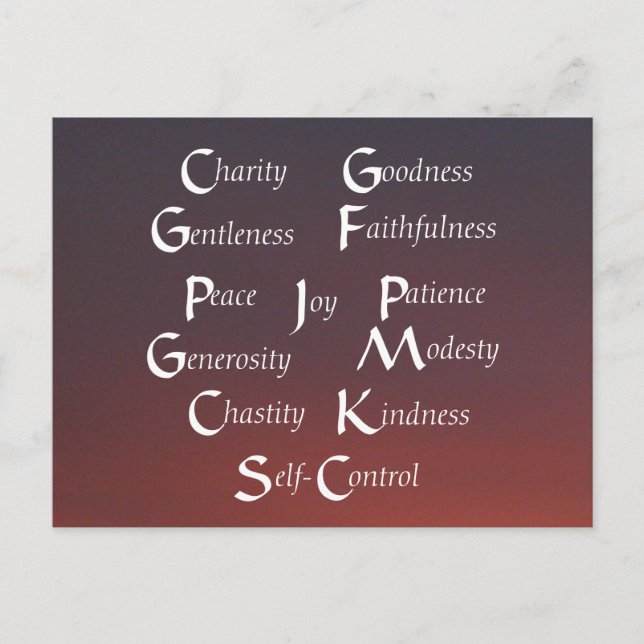 Twelve Fruits Postcard (Front)