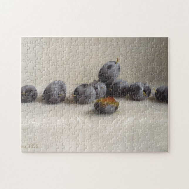 Twelve Plums Jigsaw Puzzle (Horizontal)