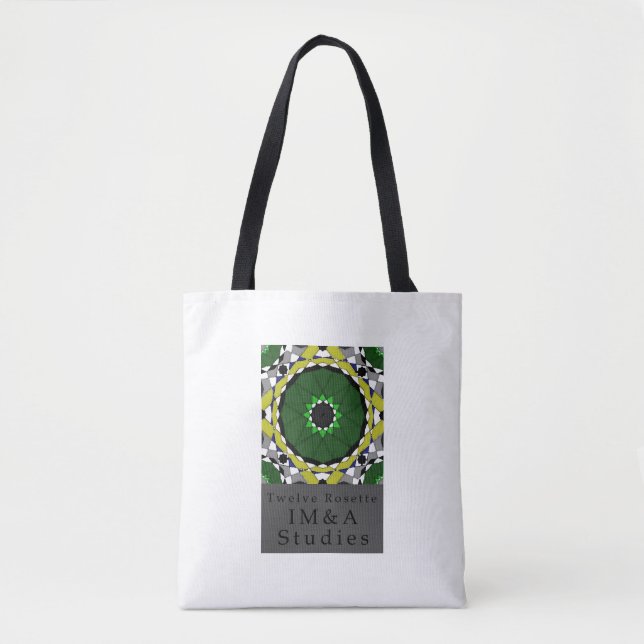 Twelve Rosette Tote Bag (Front)
