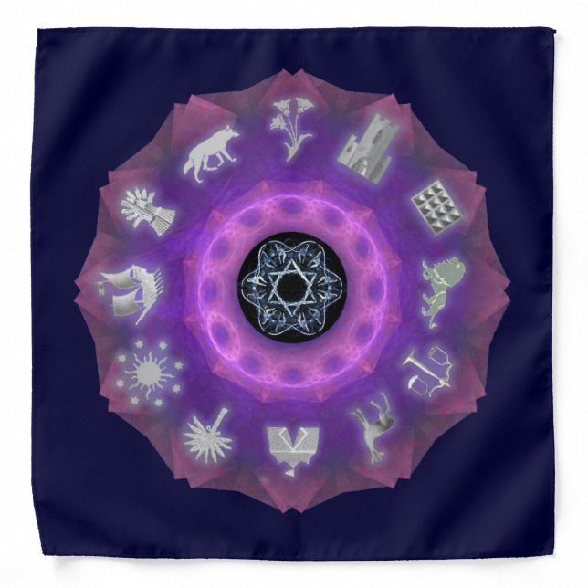 Twelve Tribes Bandana (Front)