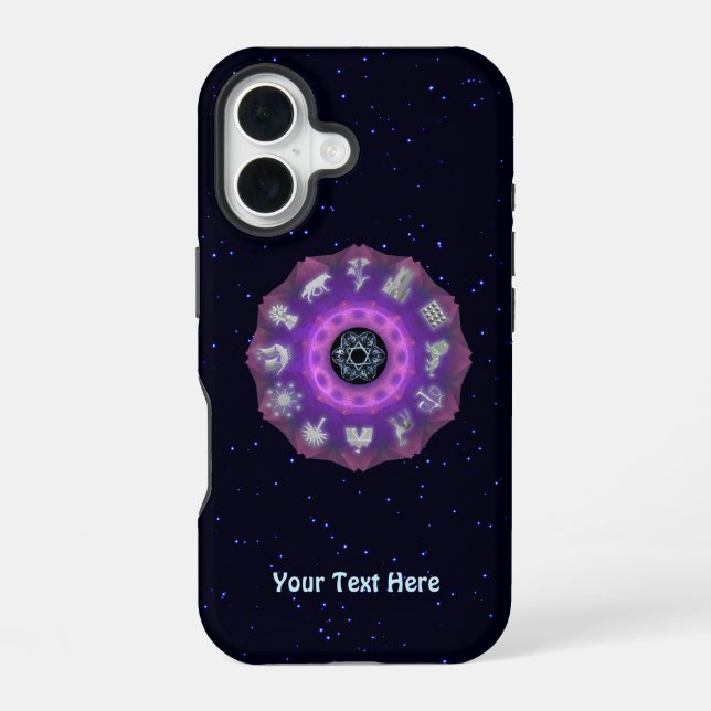 Twelve Tribes Iphone Case (Back)