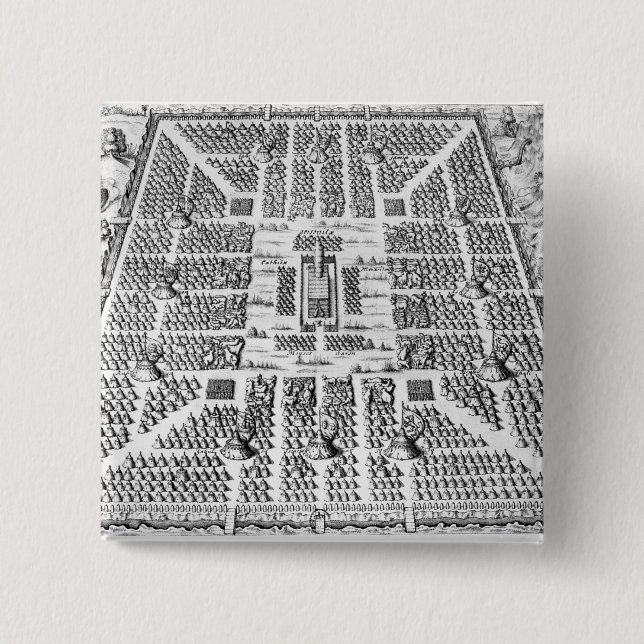 Twelve tribes of Israel Button (Front)