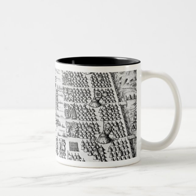 Twelve tribes of Israel Two-Tone Coffee Mug (Right)