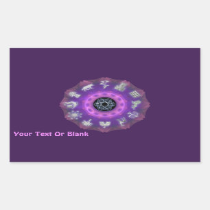 Twelve Tribes Rectangular Sticker