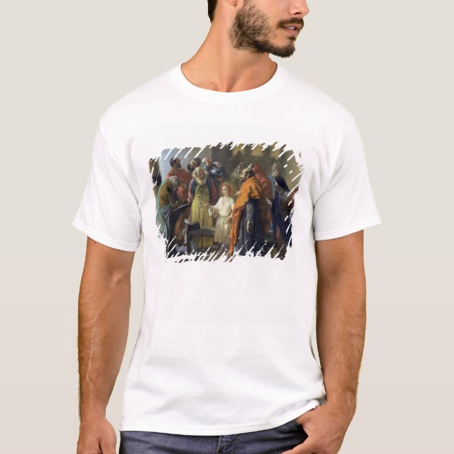 Twelve-year old Jesus in the Temple, 1851 T-Shirt (Front)
