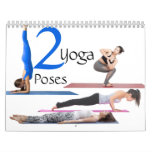 Twelve Yoga poses sanctuary gift Calendar