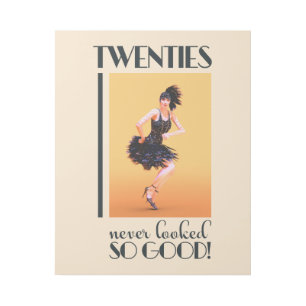 Twenties never looked so good Vintage Gallery Wrap