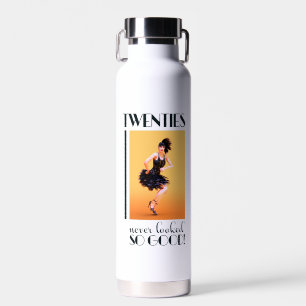 Twenties never looked so good Vintage Water Bottle