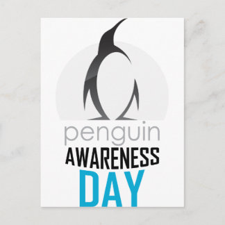 Twentieth January - Penguin Awareness Day Postcard