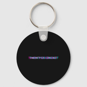 Twenty20 Cricket Sports Team Varsity Jersey Sport  Keychain