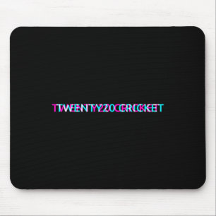 Twenty20 Cricket Sports Team Varsity Jersey Sport Mouse Pad