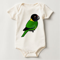 Customizable Twenty-eight Parrot Infant Organic Creeper