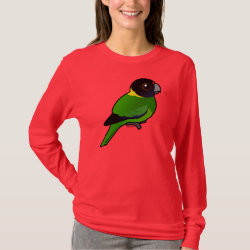 Customizable Twenty-eight Parrot Women's Basic Long Sleeve T-Shirt