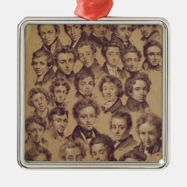 Twenty Five Pupils from the Studio of Antoine Metal Ornament (Front)