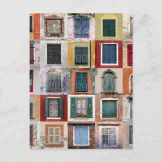 Twenty Five Windows Postcard