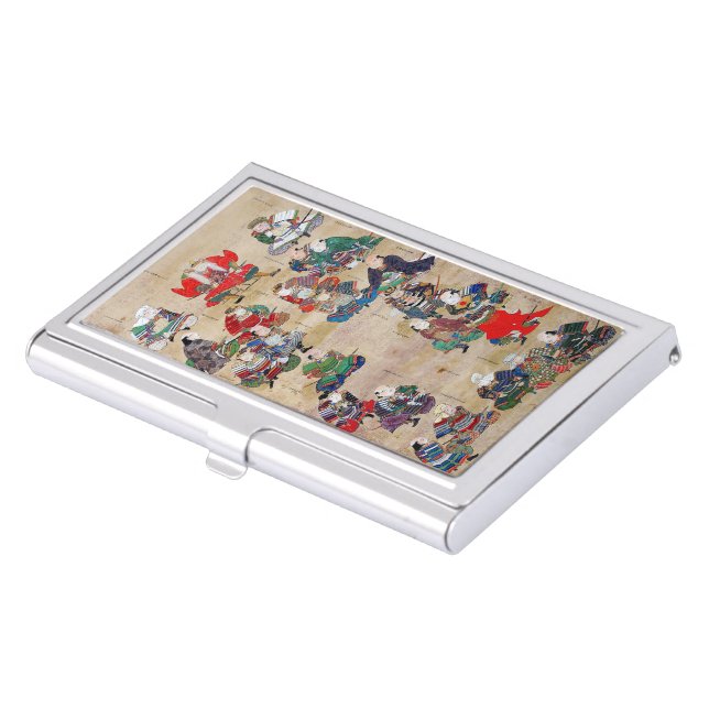 Twenty-four Generals of Takeda, Samurai , Bushi Business Card Holder (Front)