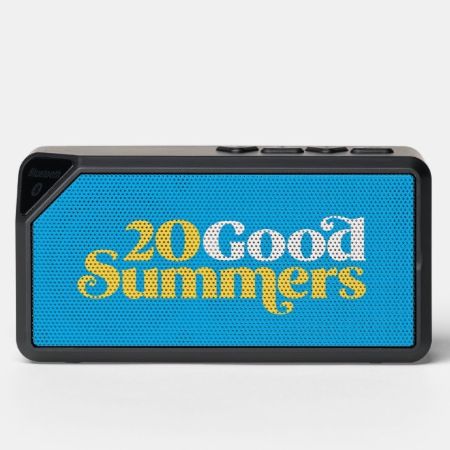 Twenty Good Summers Bluetooth Speaker (Front)