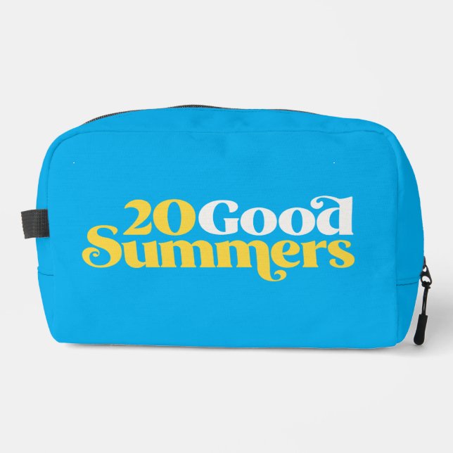 Twenty Good Summers Dopp Kit (Front)