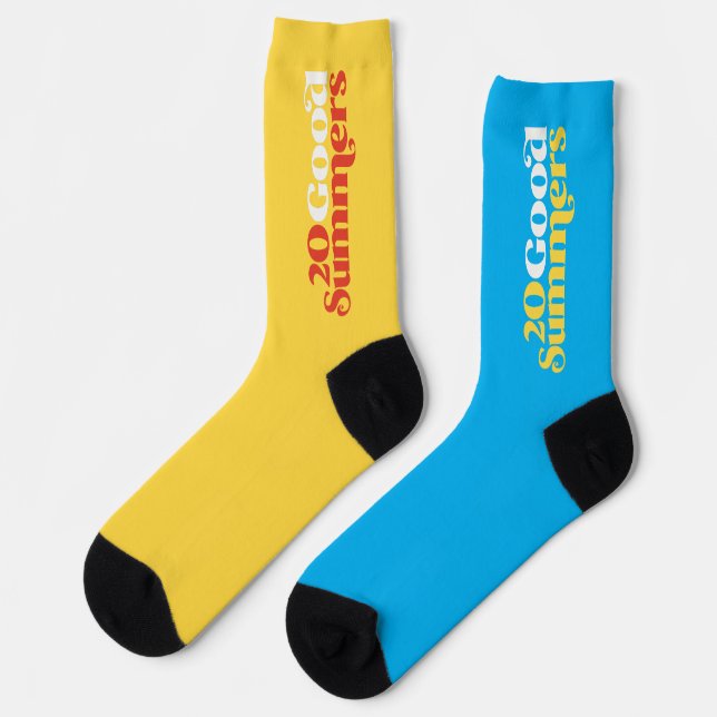 Twenty Good Summers Socks (Left)