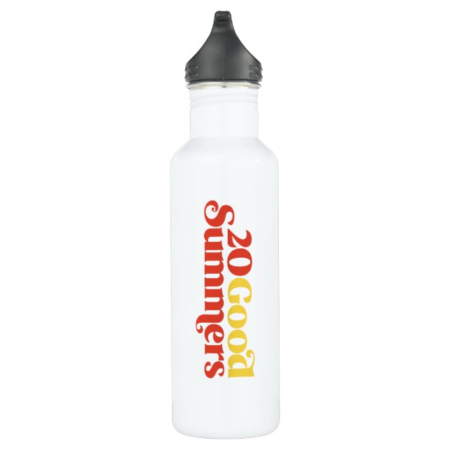Twenty Good Summers Stainless Steel Water Bottle (Right)