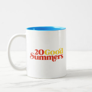 Twenty Good Summers Two-Tone Coffee Mug