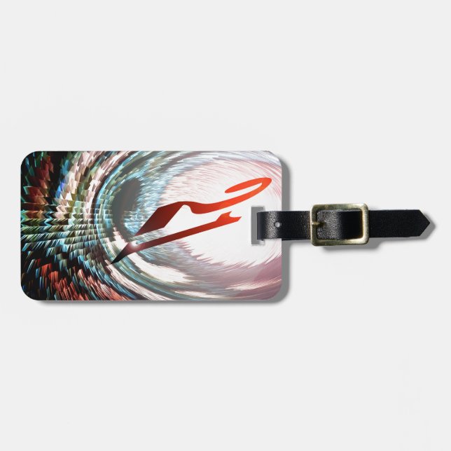 TWENTY-ONE ( 21st  BIRTHDAY ) Luggage Tag (Front Horizontal)