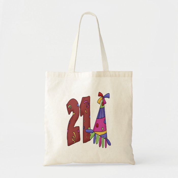 Twenty One (birthday) Tote Bags