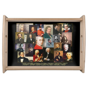 Twenty-One Masters  Serving Tray