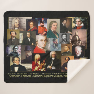 Twenty-One Masters Sherpa Blanket