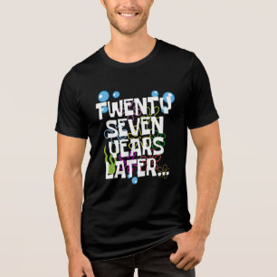 Twenty Seven Years Later Funny 27th Birthday Party Tri-Blend Shirt